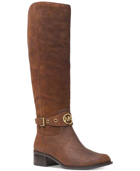 michael kors heather wide calf riding boots|michael kors ugg boots.